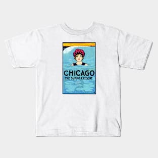 1910 Chicago, The Summer Resort Kids T-Shirt